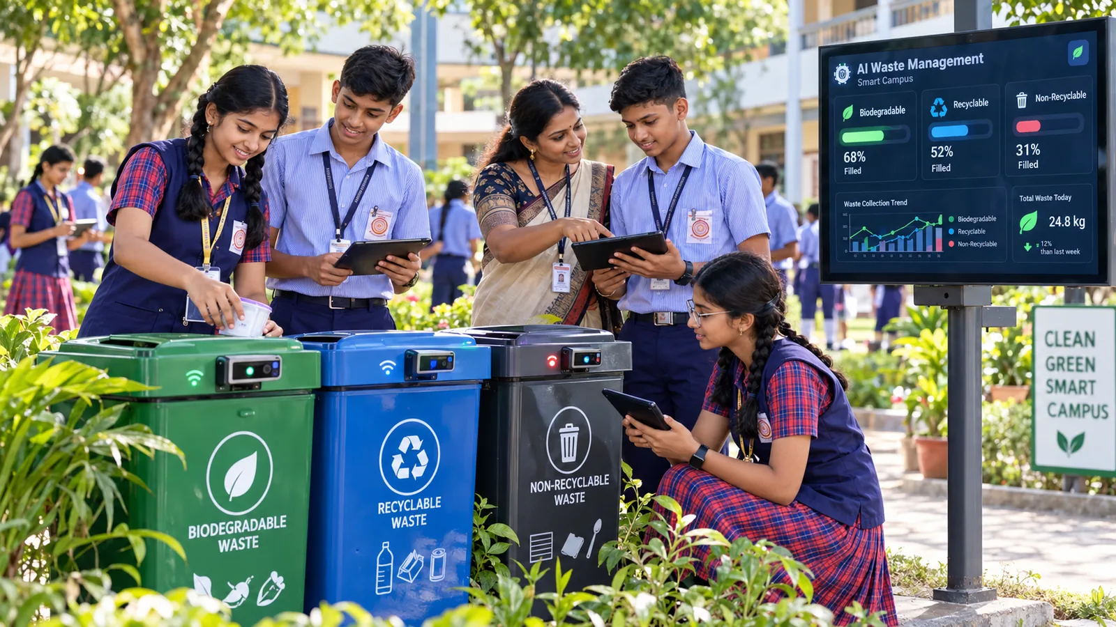 AI Waste Classifier project concept