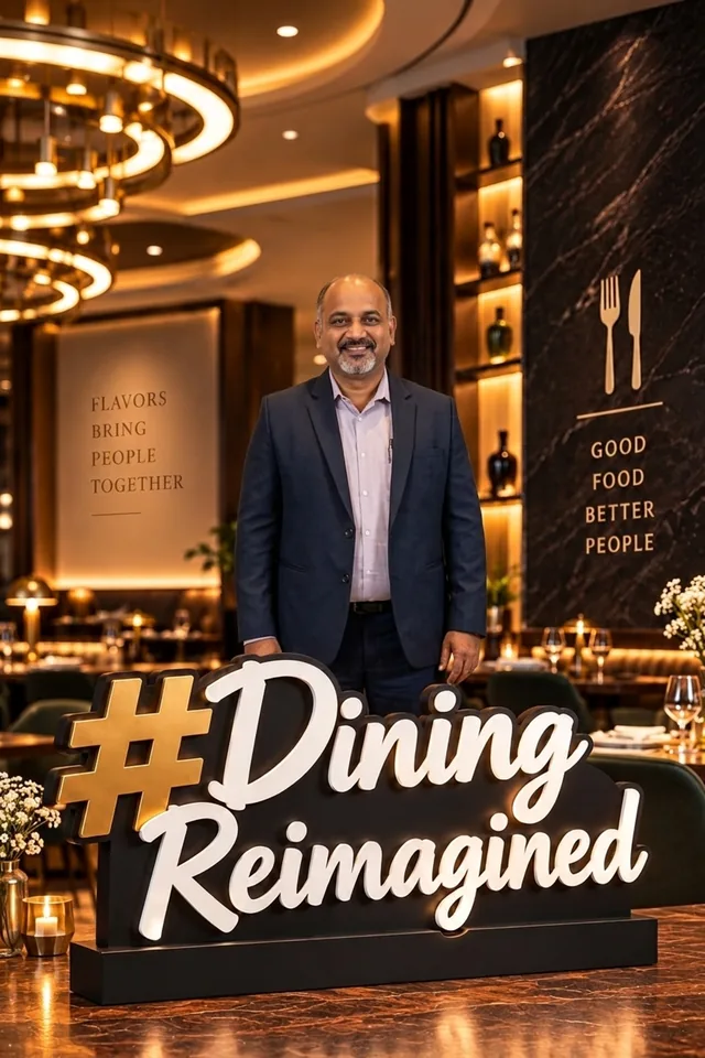 Custom AI photobooth theme created for a restaurant launch campaign